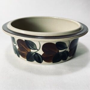 Vintage Arabia Ruija Finland Hand Painted Ceramic Stoneware Vegetable Salad Bowl